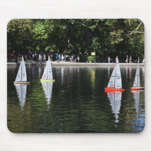 Conservatory Water Central Park Boat Pond New York Mousepad