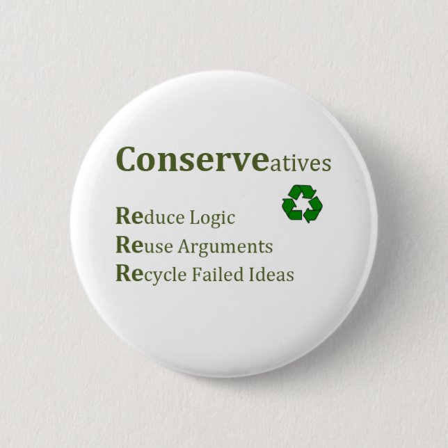Conserveatives Button (Vorderseite)