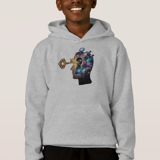 Consistency Unlocks the Mind Hoodie (Vorderseite)