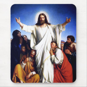 "Consolator" von Carl Bloch. Fine Art Oaster Gift Mousepad