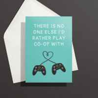 Console Gamer Liebe Geburtstagskarte