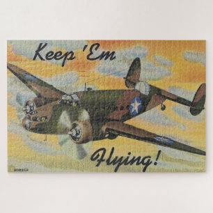 Consolidated B-24 Liberator Zweiter Weltkrieg Vint Puzzle