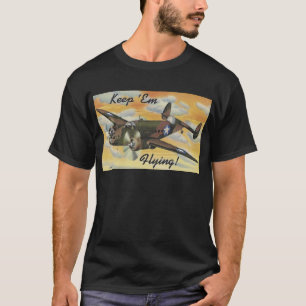 Consolidated B-24 Liberator Zweiter Weltkrieg Vint T-Shirt