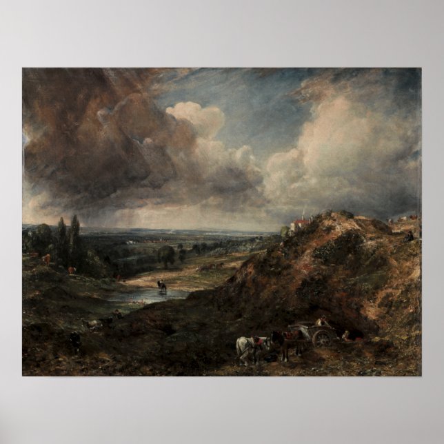 Constable - Branch Hill Pond Hampstead Poster (Vorne)
