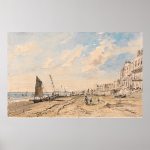 Constable - Brighton Beach mit Blick nach Westen Poster
