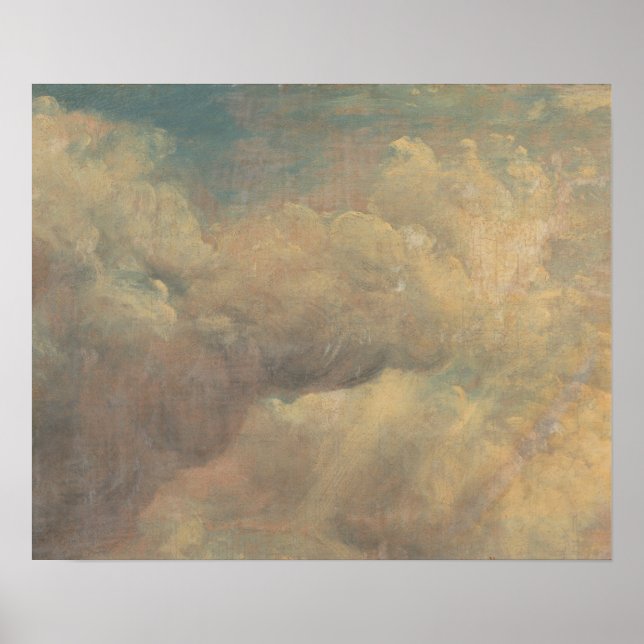 Constable - Cloud-Studie Poster (Vorne)