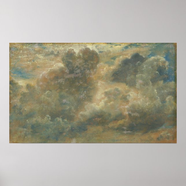 Constable - Cloud-Studie Poster (Vorne)