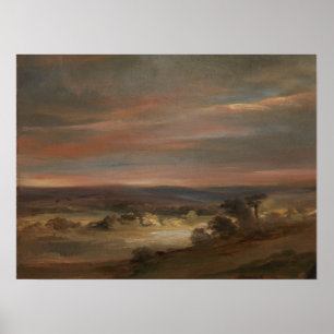 Constable - Ein Blick auf Hampstead Heath Poster
