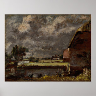 Constable - Eine Ansicht an den Ufern des River St Poster