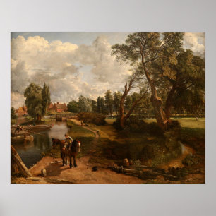 Constable - Flatford Mill 1816 Poster