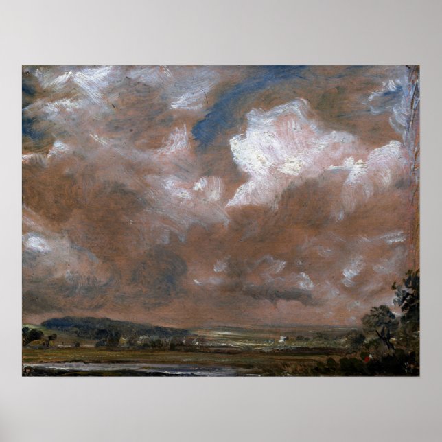 Constable - Harnham Ridge Salisbury Poster (Vorne)