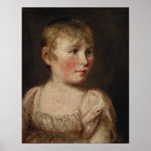 Constable - Portrait Of Eliza Lewis Poster