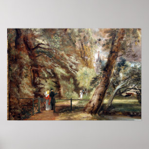 Constable - Salisbury Kathedrale Ansicht Poster