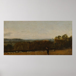 Constable - Schäfer Blick über Dedham Vale Poster