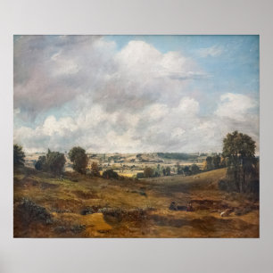Constable - Sicht auf das Dedham Vale aus Ostbergh Poster