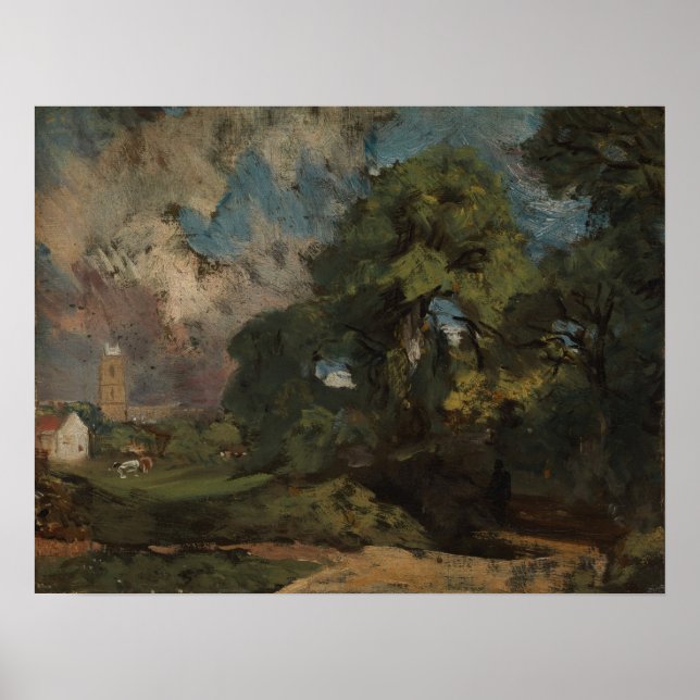 Constable - Stoke-by-Nayland Poster (Vorne)