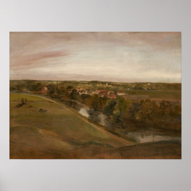 Constable - Stratford Saint Mary Poster (Vorne)