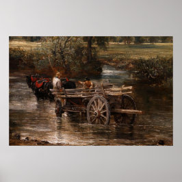 Constable - The Hay Cart 1821 Poster