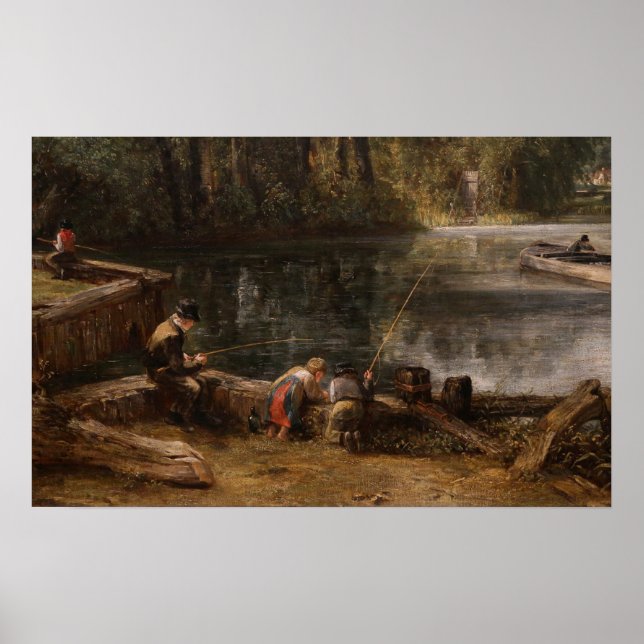 Constable - The Stadford Mill 1820 Poster (Vorne)