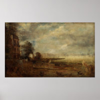Constable - Waterloo Bridge aus Whitehall