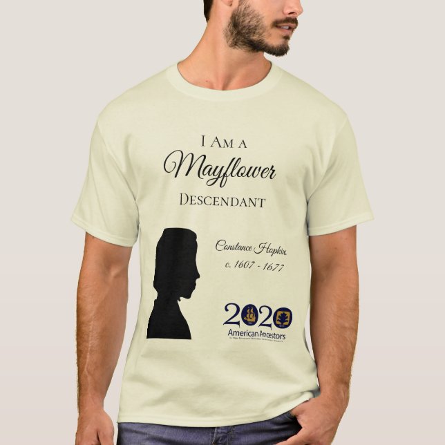 Constance Hopkins Mayflower der T - Shirt Männer (Vorderseite)
