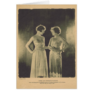Constance und Norma Talmadge 1922 Vintages Porträt