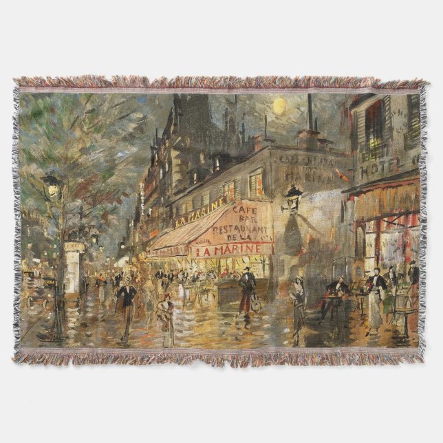 Constantin Korovin: Café-La-Marinesoldat, Paris Decke (Vorderseite)