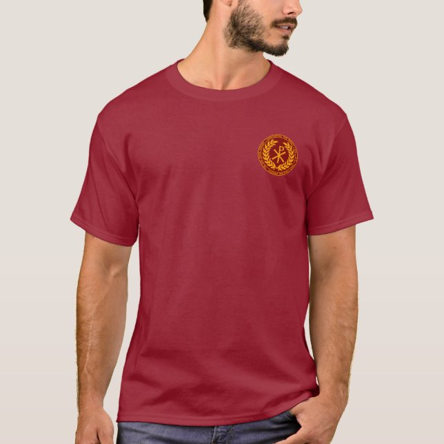Constantine das große Kastanienbraun u. GoldLaurea T-Shirt (Vorderseite)