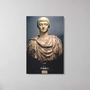 Constantine I (C.274-337) c.350 AD (Marble) Leinwanddruck