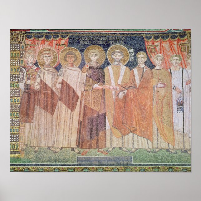 Constantine IV zur Gewährung von Vorrechten für Bi Poster (Vorne)