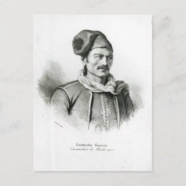 Constantine Kanaris Postkarte (Vorderseite)