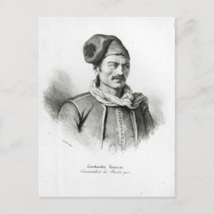 Constantine Kanaris Postkarte