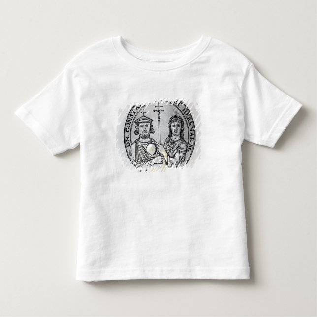Constantine VI und seine Mutter Irene Kleinkind T-shirt (Vorderseite)