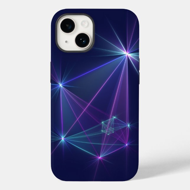Constellation, Abstrakt Fantasy Fraktal Art Case-Mate iPhone Hülle (Rückseite)