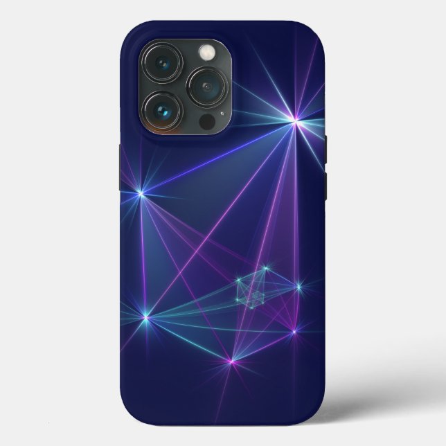 Constellation, Abstrakt Fantasy Fraktal Art Case-Mate iPhone Hülle (Rückseite)