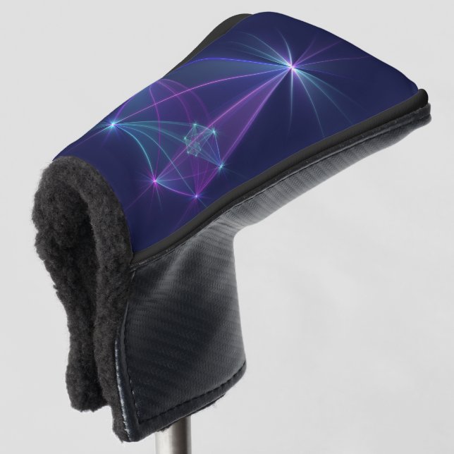 Constellation, Abstrakt Fantasy Fraktal Art Golf Headcover (3/4 Vorderseite)