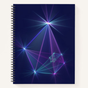 Constellation, Abstrakt Fantasy Fraktal Art Notizbuch