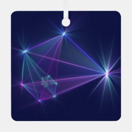 Constellation, Abstrakt Fantasy Fraktal Art Ornament Aus Metall