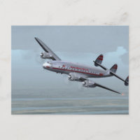CONSTELLATION AIRPLANE - LUFTVERGANGENHEIT!
