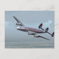 CONSTELLATION AIRPLANE - LUFTVERGANGENHEIT!