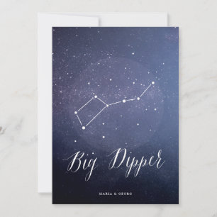 Constellation Celestial Tischnummer Big Dipper
