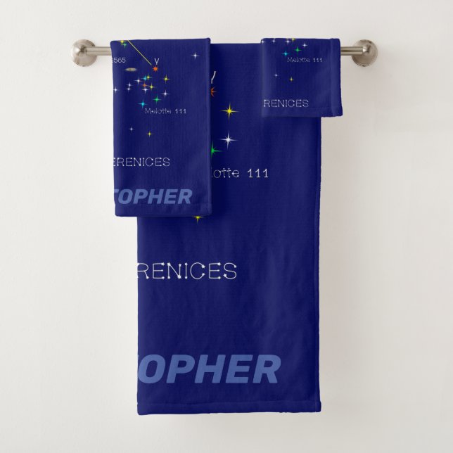 Constellation Coma Berenices Badhandtuch Set (Insitu)