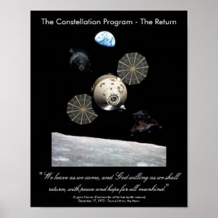 Constellation Return Print Poster