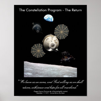 Constellation Return Print Poster
