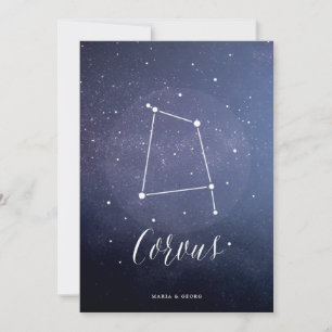 Constellation Star Celestial Tischnummer Corvus