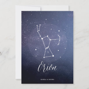 Constellation Star Celestial Tischnummer Orion