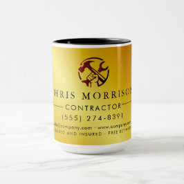 Construction Business Marketing Logo Tasse