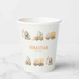 Construction Dump Truck Party Paper Cup Pappbecher