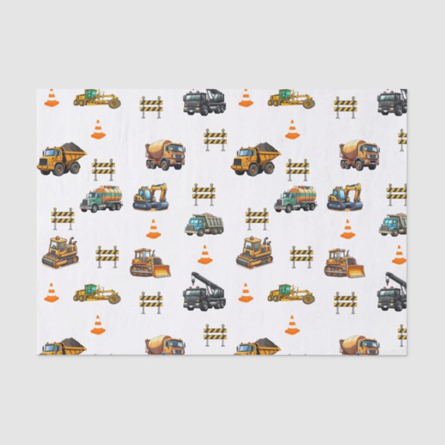 Construction machinery  seidenpapier (Vorderseite)