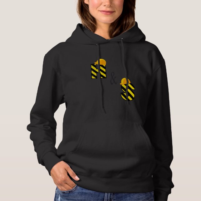 Construction Protection Health and Safety H & S Hoodie (Vorderseite)